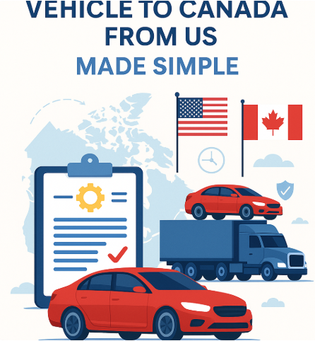 importing vehicle to canada from us