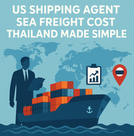 us shipping agent sea freight cost thailand