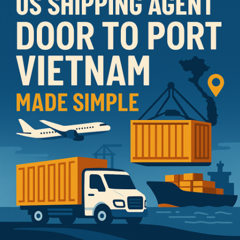 us shipping agent door to port vietnam