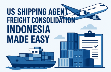 us shipping agent freight consolidation indonesia