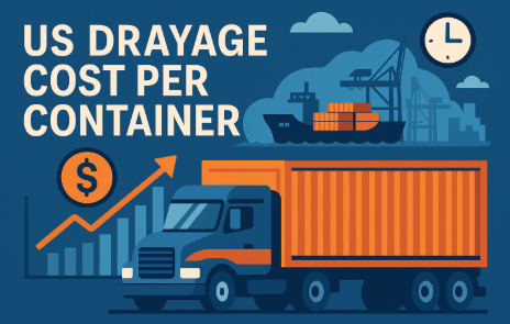 us drayage cost per container
