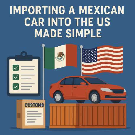 importing a mexican car into the us