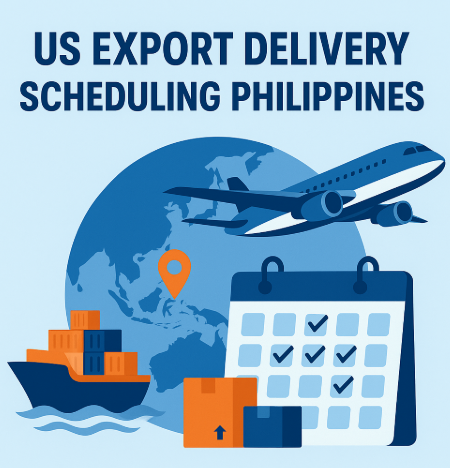 us export delivery scheduling philippines