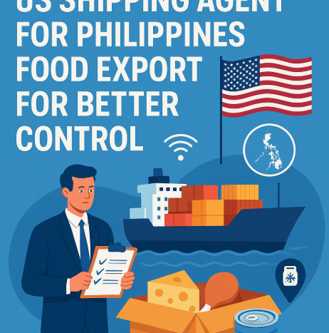 us shipping agent for philippines food export