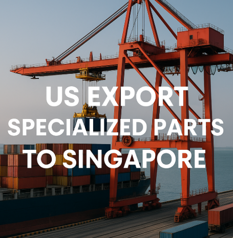 us export specialized parts to singapore