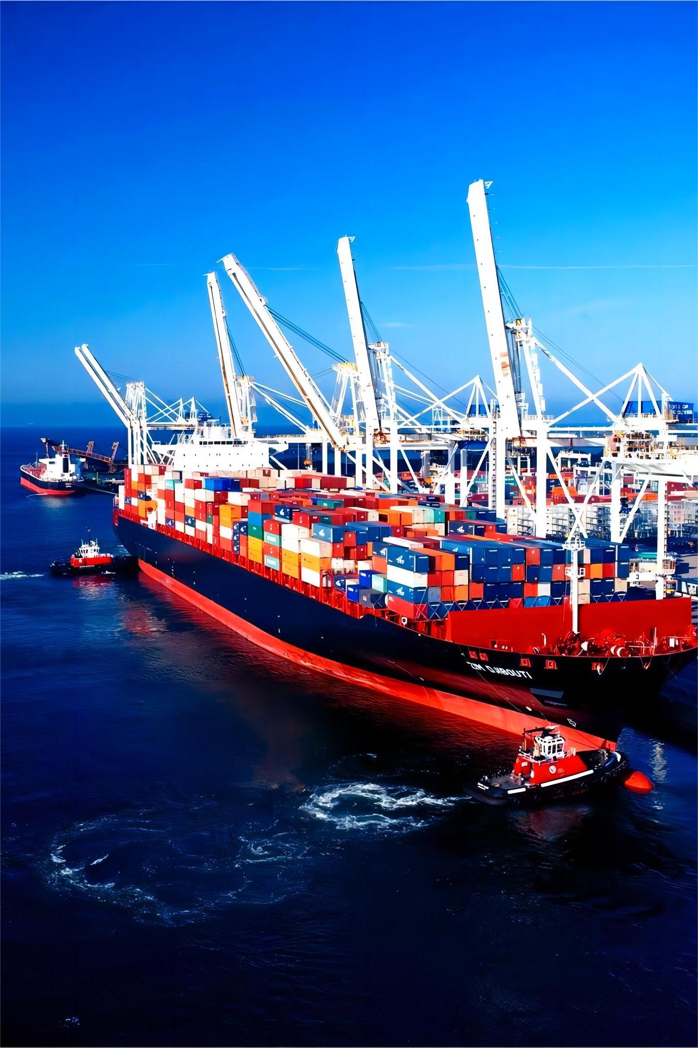 Factory floor with modern manufacturing equipment