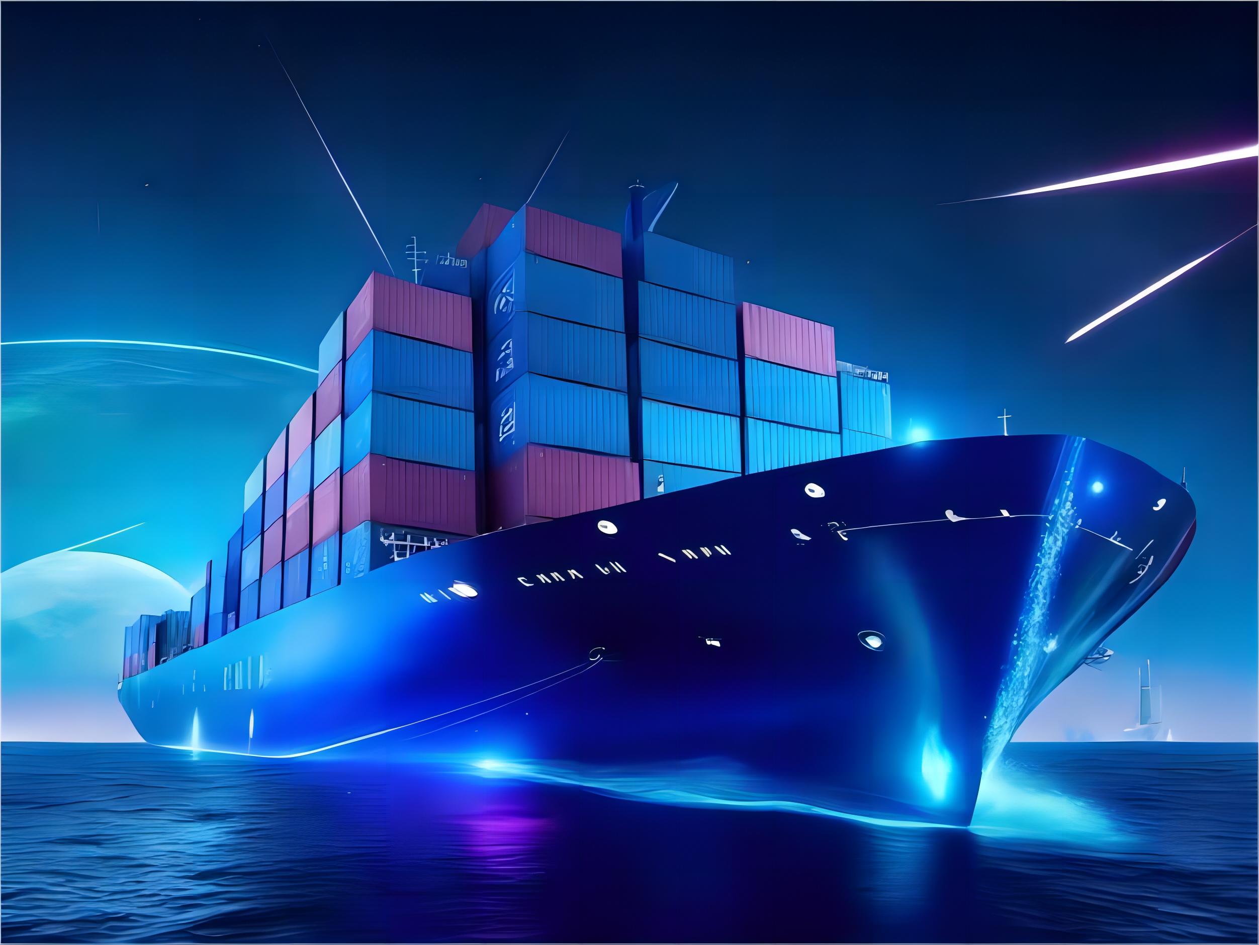 Shipping containers stacked at a busy port terminal, illustrating drayage operations.