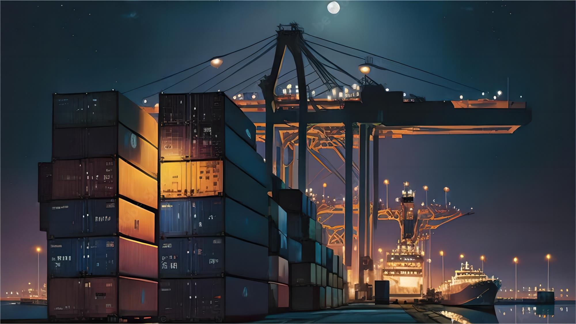 Global trade routes map highlighting US-Malaysia corridor