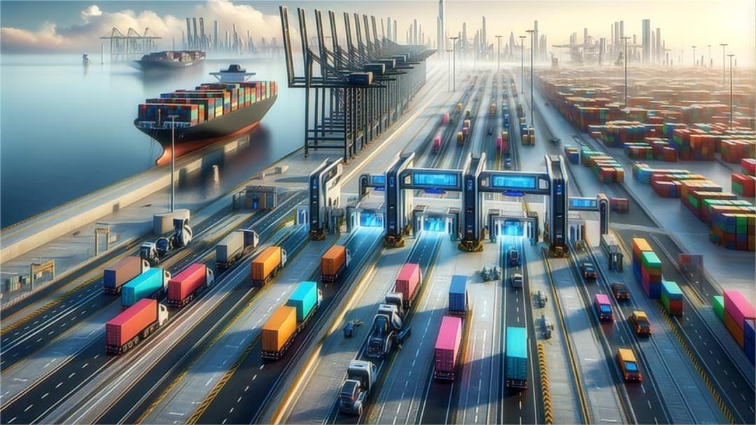 Modern automated warehouse in Singapore handling various types of cargo