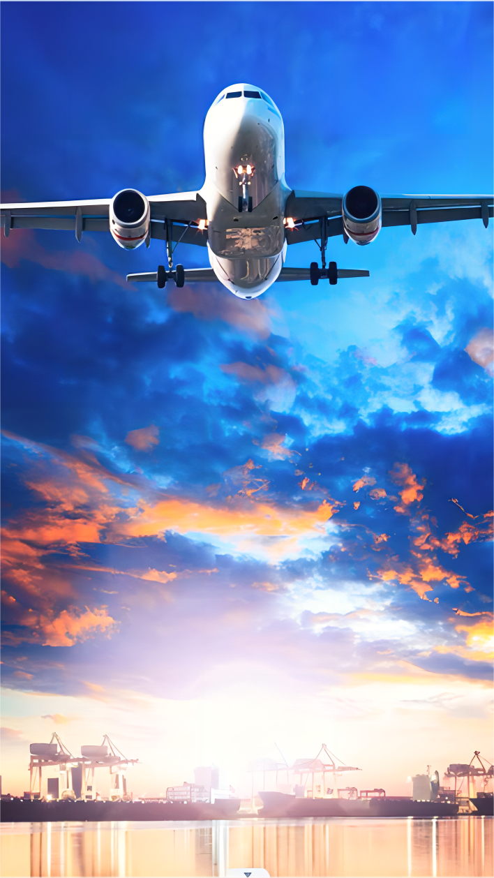 Shipping containers being loaded onto a vessel at a busy port