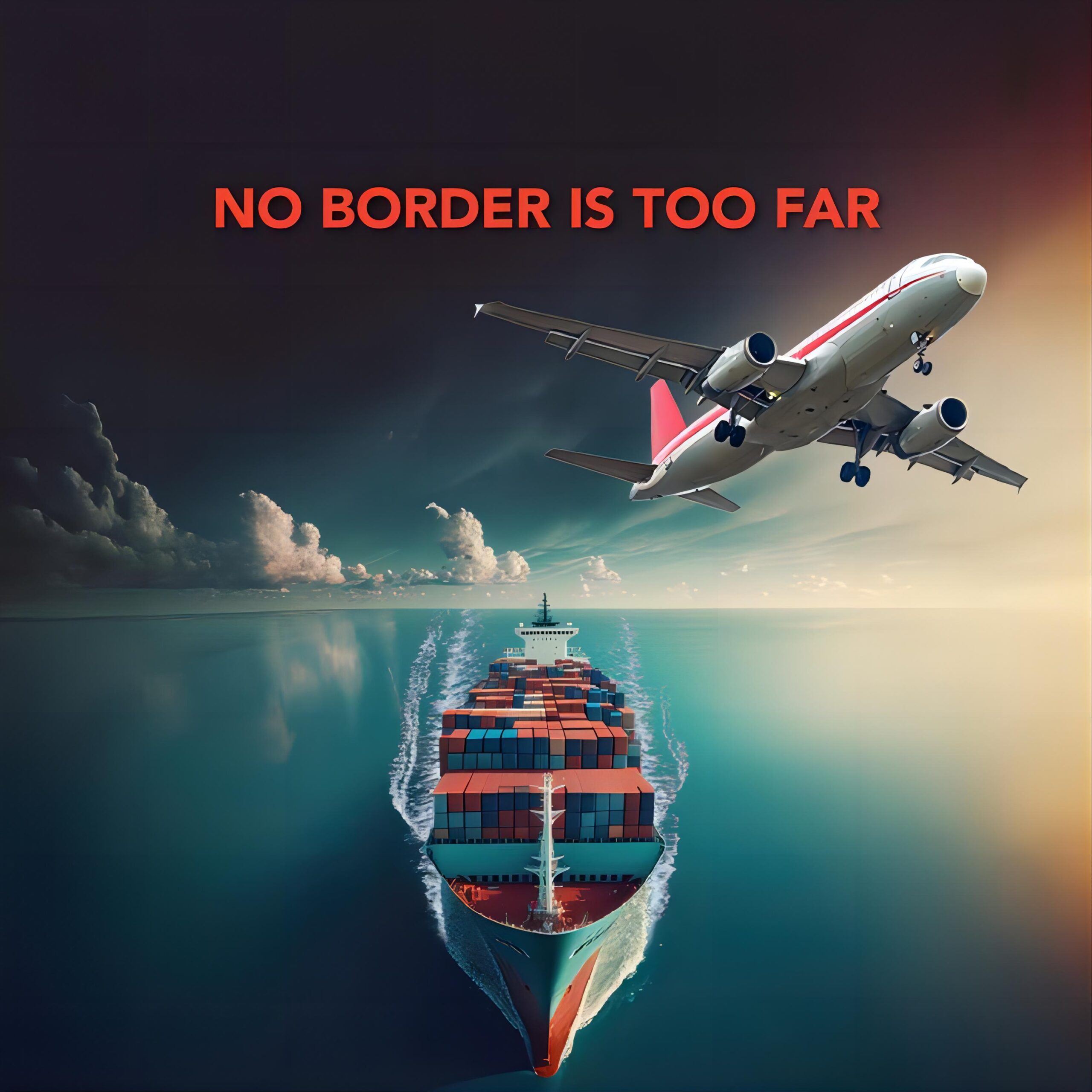 Customs declaration forms and a stamp, representing regulatory compliance.