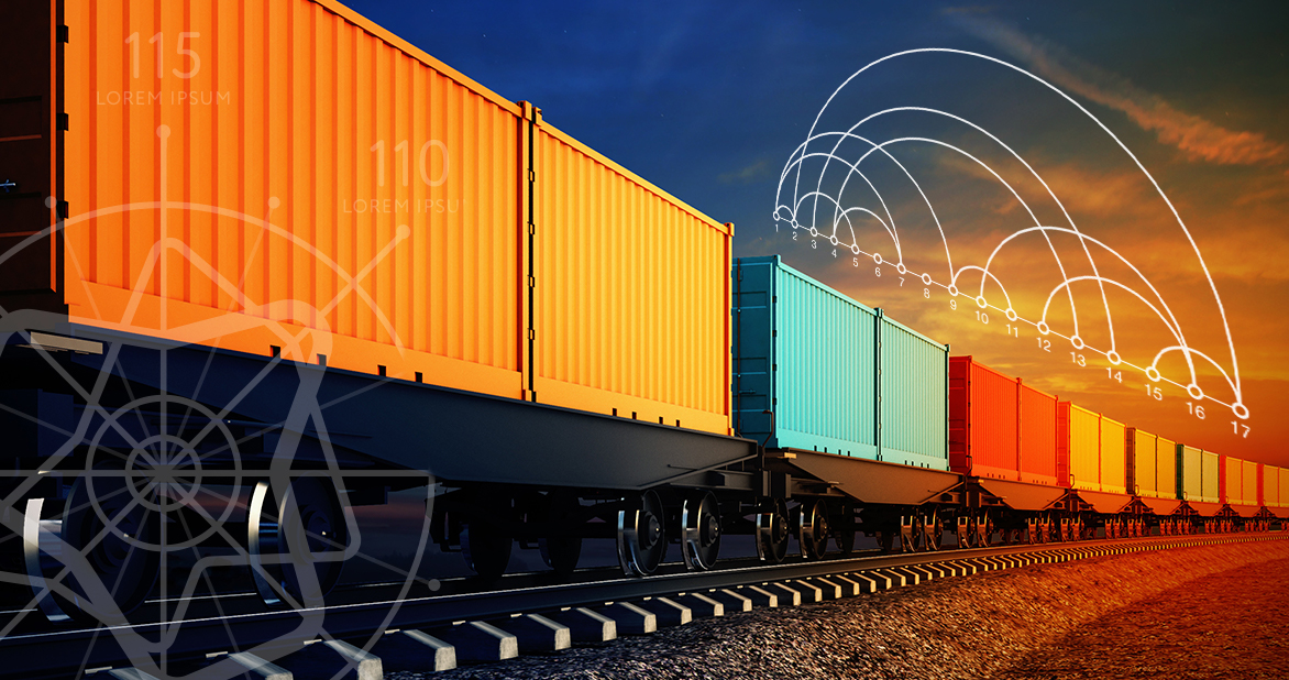 World map highlighting trade routes between the US and Singapore