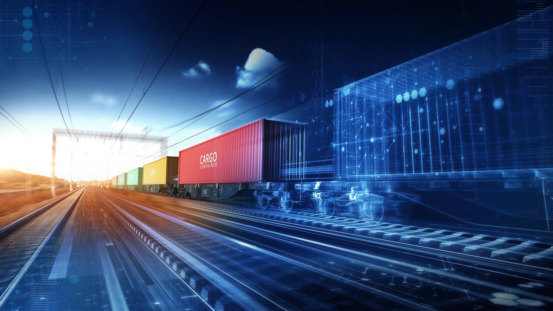 Container ships and cargo planes representing diverse shipping methods