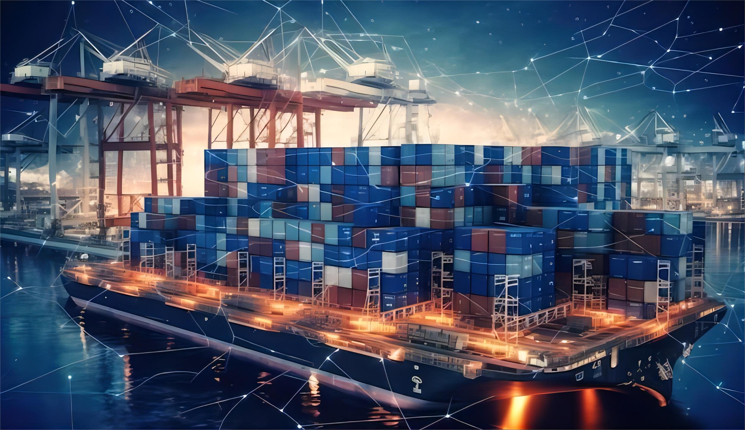 Map showing major air freight routes from Asia to the US