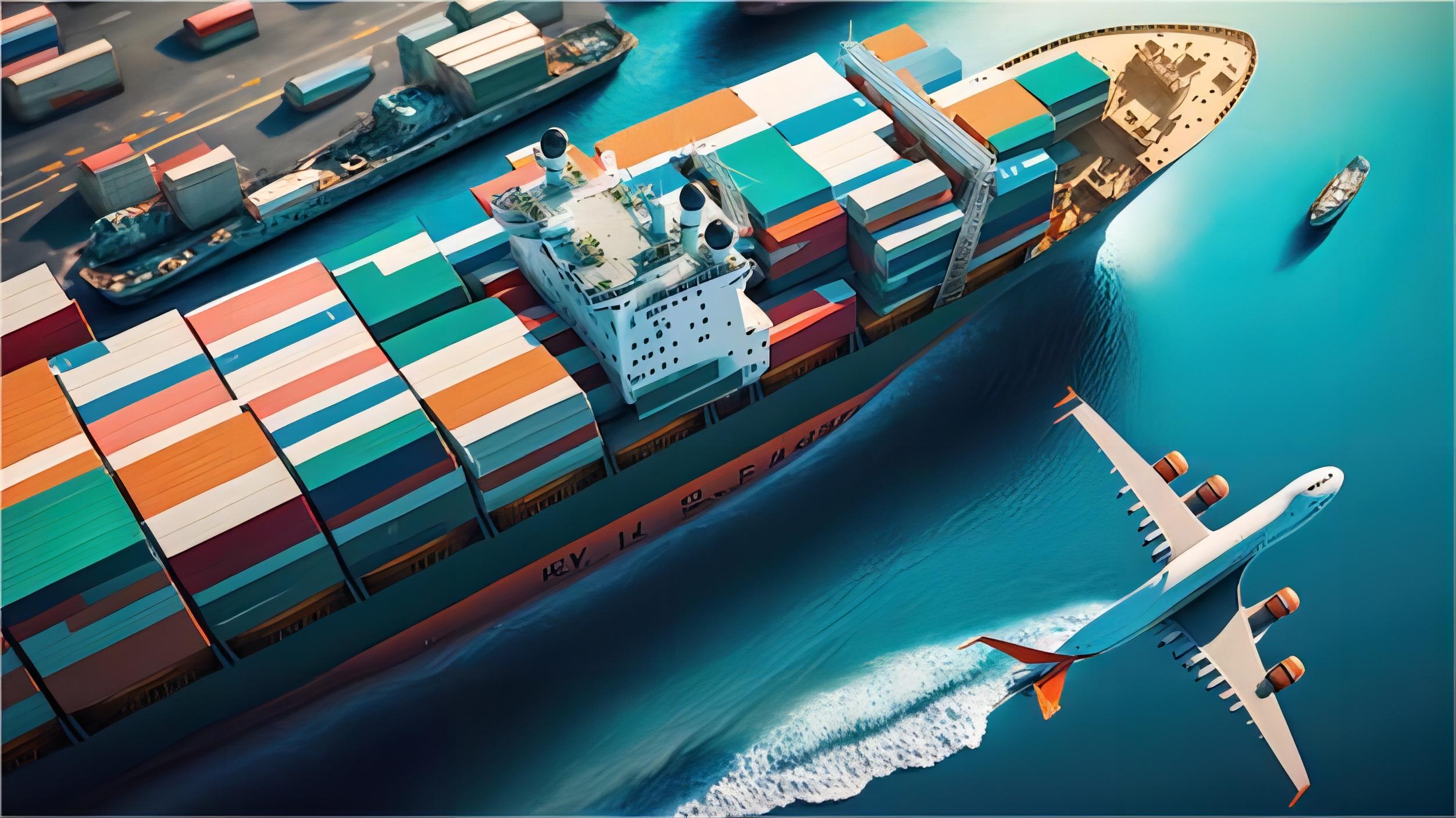 Close-up of a customs declaration form with highlighted HTS codes