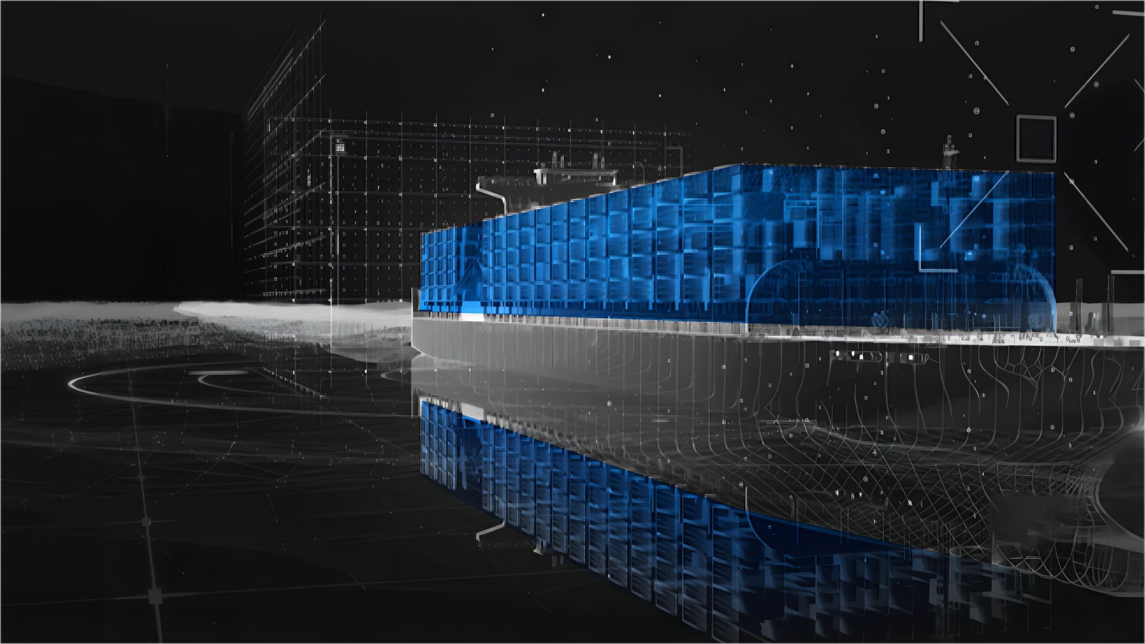 Logistics professional shaking hands with a client