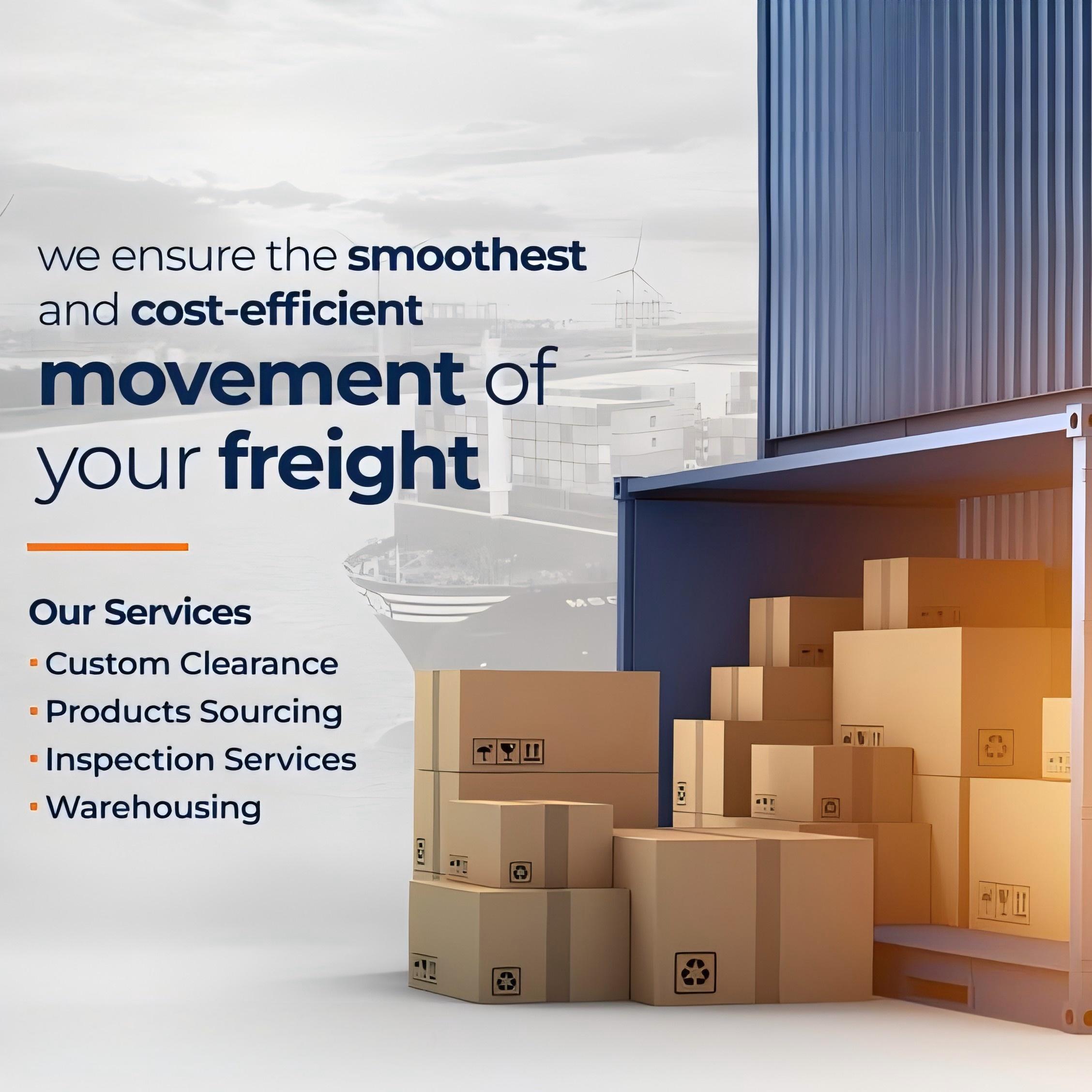 Container ship at port with cranes